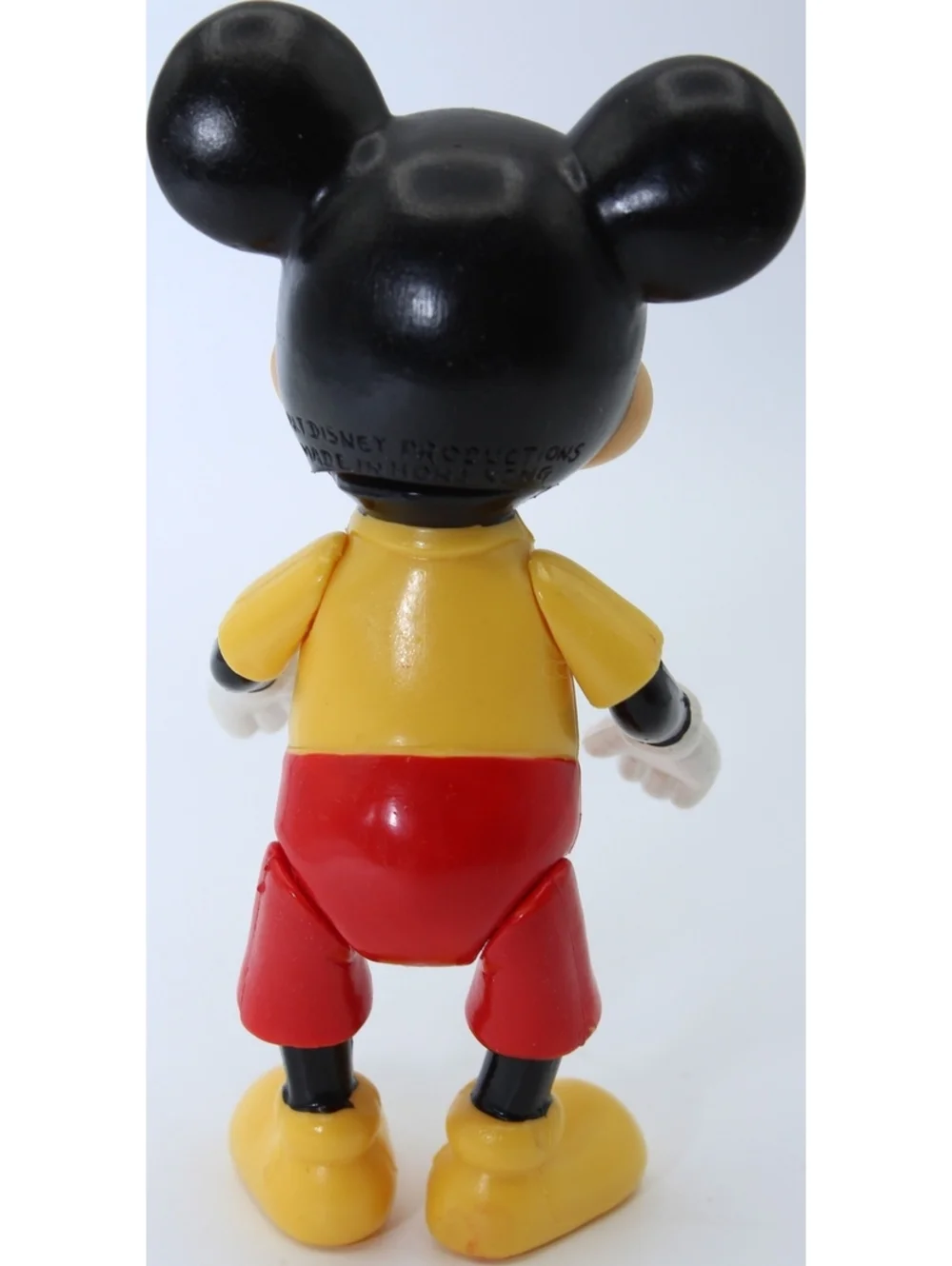 Vintage Walt Disney Mickey Mouse & Minnie Mouse Poseable Action Figure Lot 2 Pcs